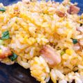 Renapoyo's cooksnap of when they made 男のロマンだ！やみつきにんにく背脂炒飯.