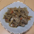きらり流れ星's cooksnap of when they made 食感柔らか かしわきんぴらごぼう.