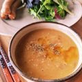 喜八＆Hacchi's cooksnap of when they made レンズ豆と干しきのこの味噌スープ.