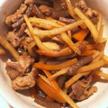 cこくまろ's cooksnap of when they made こんにゃくでかさ増し　簡単きんぴら.