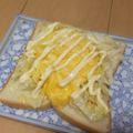 きらり流れ星's cooksnap of when they made ごく普通な玉子焼きトースト♡.