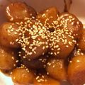 cこくまろ's cooksnap of when they made こんにゃくの甘辛煮.