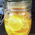 たんたん　's cooksnap of when they made 冬の保存食☆レモンの蜂蜜漬け♪.