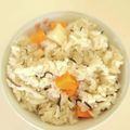 tamago大好き's cooksnap of when they made 炊飯器一つで☆ホクホク蓮根炊き込みご飯.