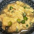 なおすけ〜's cooksnap of when they made 簡単！えんどう豆の卵とじ.