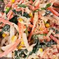 すーたんさん's cooksnap of when they made 人参・大根・ほうれん草のツナマヨサラダ.