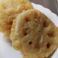 きりんずこ's cooksnap of when they made エビのすり身の蓮根はさみ揚げ.