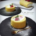inyako's cooksnap of when they made 小粒苺のロールケーキ.