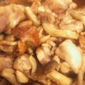 たっちゃんらぶ's cooksnap of when they made 鶏肉としめじのオイスター炒め.
