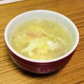 Asato★'s cooksnap of when they made ふんわり卵とベーコンのスープ♪.