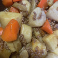 ゴム長靴のピッピ's cooksnap of when they made 里芋＆合挽肉と牛蒡・蒟蒻の味噌煮.