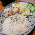 ばく★ちく's cooksnap of when they made 炊飯器で♡シンガポール風チキンライス♡.