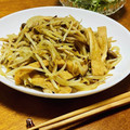 はっぴぃ☆モソモ's cooksnap of when they made もやし・しめじと油揚げの炒め煮.
