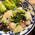 ねずみんパラダイス's cooksnap of when they made 【減塩副菜】たことわかめのマリネ風サラダ.