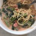 たろすけちゃん's cooksnap of when they made 豆乳トマトパスタ.