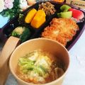 虹色♪︎ちゅーりっぷ's cooksnap of when they made カツとじにしてお弁当に.