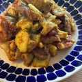 jonu's cooksnap of when they made 鶏もも肉のカレー炒め【作り置き】.