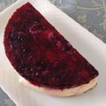 rereren's cooksnap of when they made ベリーミックスのレアチーズケーキ.