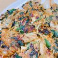 黒ごまごまごま's cooksnap of when they made じゃがいものキムチチヂミ.