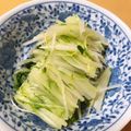 夕飯は６時です's cooksnap of when they made ♡レンジで簡単・水菜のおひたし♡.