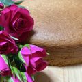 mayumayama's cooksnap of when they made 材料三つ！ふわふわ♡基本のスポンジケーキ.
