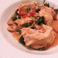 FaithAloha's cooksnap of when they made チキンのソテー✿トスカーナ風.