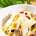 ゆるмαмα's cooksnap of when they made 長ネギとちくわのナンプラー炒め.
