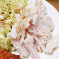 ﾋﾟﾛﾐ♡'s cooksnap of when they made 臭み無し 蒸し鶏.
