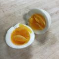 冷蔵庫レスキュー隊's cooksnap of when they made ゆでたまご〜半熟と固ゆでのあいだ♡.