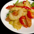 ルぴあ's cooksnap of when they made セロリとソーセージのソテー.