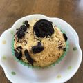 コテツ☆ママ's cooksnap of when they made 混ぜるだけマフィン、きなこバナナマフィン.