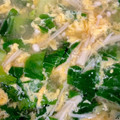 ポムポムポヨコ's cooksnap of when they made 青梗菜 えのき かきたま味噌汁^^.