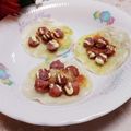 旦那は皿洗い's cooksnap of when they made 簡単♬餃子の皮でミニピザ.