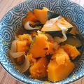 YKangelica's cooksnap of when they made かぼちゃとタマネギの甘い煮物.