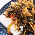 sayukiti☆'s cooksnap of when they made 高菜漬けとベーコンの油炒め.