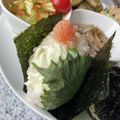 yu🐓's cooksnap of when they made 枝豆チーズ大葉たらこマヨネーズおにぎり♪.