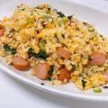 クックI7NAM3☆'s cooksnap of when they made 簡単本格！焼豚レタスのパラパラチャーハン.