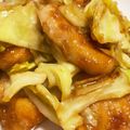 majyu1011's cooksnap of when they made キャベツと鶏肉のオイスター炒め♡.