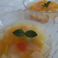chou's cooksnap of when they made ＊簡単フルーツ寒天(羹)＊.