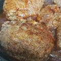 may♪dog's cooksnap of when they made ハンバーグの残りでチーズメンチカツ★.