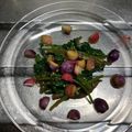 ベジタブルmieko's cooksnap of when they made 菜花とラディッシュサラダ マスタードあえ.