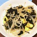 こつぶはゆっちー's cooksnap of when they made もやしと卵の中華炒め with わかめ.