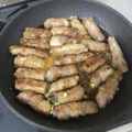 reina0620's cooksnap of when they made 大葉とチーズの肉巻き（豚巻き）.