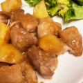 がくちぃん's cooksnap of when they made もも肉とじゃが芋の照り焼き炒め♪.