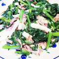 τомоко's cooksnap of when they made ほうれん草*長芋*ベーコンのマヨ和え.