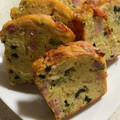 クックQRYWAV☆'s cooksnap of when they made 旬のお野菜たっぷりケークサレ.