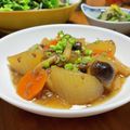 そろそろねんね's cooksnap of when they made 大根ひき肉の煮物♪簡単胃腹部の膨満感痛み.