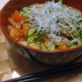 ミナヅキカナ's cooksnap of when they made トマトとじゃこのぶっかけ素麺.