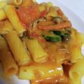★ゆむ★'s cooksnap of when they made ハヤシをリメイク　ナポリタン風ペンネ.