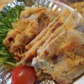 お山のエイ's cooksnap of when they made 豚ロースのカレーピカタ.
